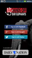 DN - Save Elephants ポスター