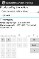 number systems calculator capture d'écran 1