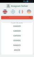 Anagram Solver capture d'écran 1