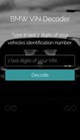 BMW VIN Decoder 포스터