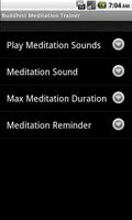 Buddhist Meditation Trainer capture d'écran 2