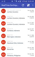 RealTime Earthquake ảnh chụp màn hình 1