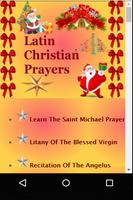Latin Christian Prayers Plakat