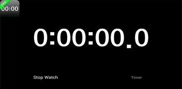 Easy stop watch & timer