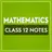 Class 12 Mathematics Notes APK