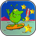 Alien Space Run Adventure icône