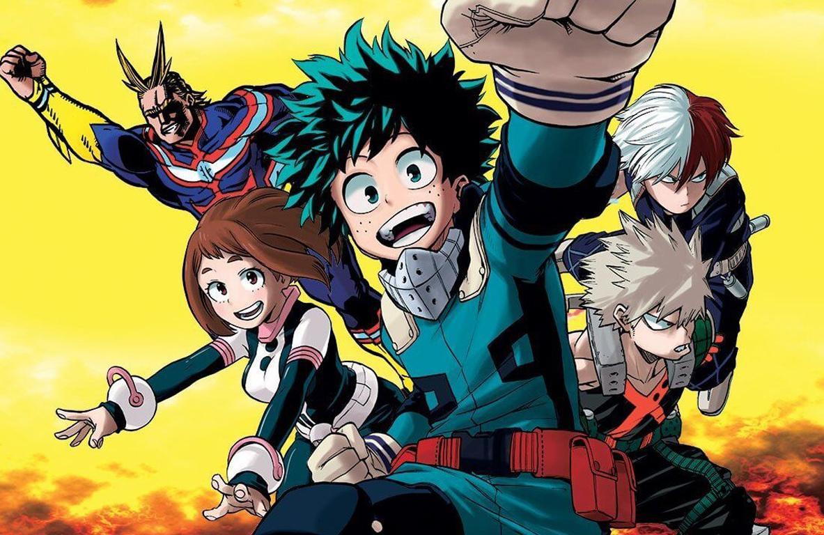 My hero academia комиксы