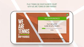 We Are Tennis AR Affiche