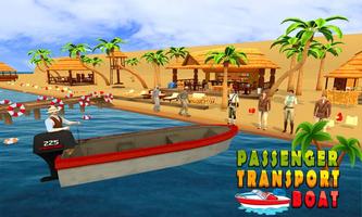 Passenger Transport Boat Simulator: 3D Boat Racing পোস্টার