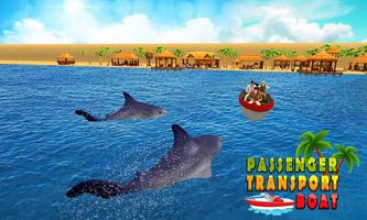 Passenger Transport Boat Simulator: 3D Boat Racing syot layar 3