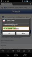 Boat Web2PDF Add-on screenshot 1
