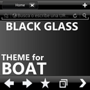 THEME BLACK GLASS BOAT BROWSER APK