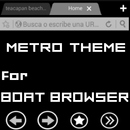 THEME METRO FOR BOAT BROWSER APK