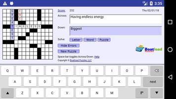 Daily Crosswords capture d'écran 1