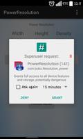 Resolution changer Power Menu скриншот 1