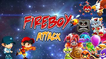 🔥 Super Fireboy Attack plakat