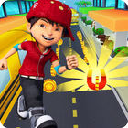 BoBoiBoy Subway Surfer: Run & Dash 3D Subway Game icono