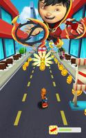 BoBoiBoy Subway Surfer: Run & Dash 3D Subway Game captura de pantalla 3
