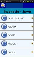 Belajar Bahasa Jawa captura de pantalla 3