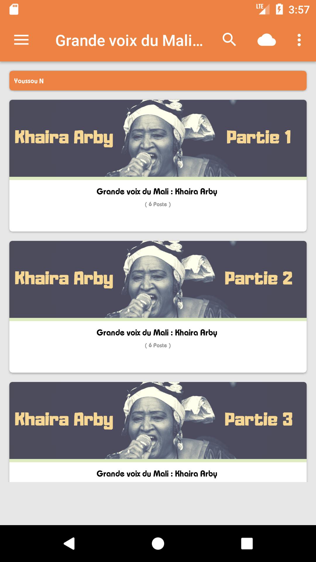 Grande voix du Mali : Khaira Arby APK für Android herunterladen