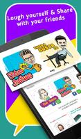 Desi Sticker Packs for WhatsAp تصوير الشاشة 1