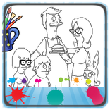boob's burgers coloring book