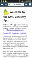StartHere SMS Gateway App capture d'écran 2