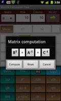 Matrix Calculator Free تصوير الشاشة 3
