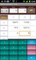 Matrix Calculator Free الملصق