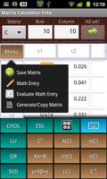 Matrix Calculator Free تصوير الشاشة 1