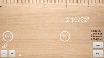 Ruler,Ruler cm,Ruler App - Measure length ภาพหน้าจอ 1