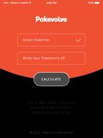 پوستر Evolve Calc For Pokemon GO