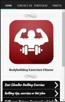 Bodybuilding Exercises Fitness Affiche