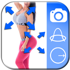 Body Shape Editor: Sports Shape Fitness Photos icône