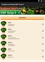 Rangkuman Biologi SMP Kelas 9 ポスター