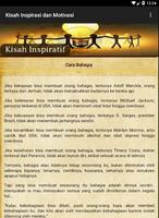 Kisah Inspirasi & Motivasi скриншот 2