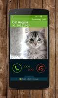 Fake Call Talking Cat Hank 截图 1