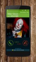 Fake Killer Clown Call تصوير الشاشة 1
