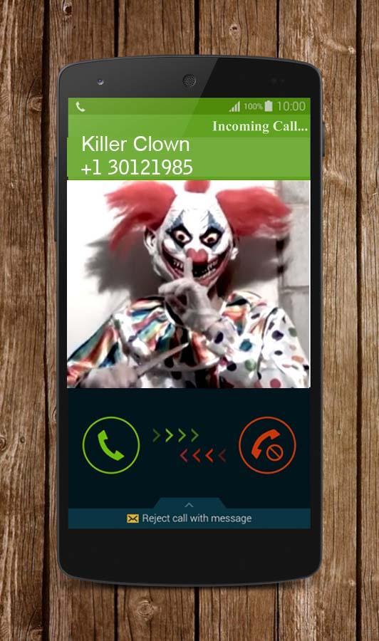 Clown Call & fun chat. Call killer