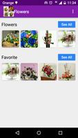 1000 flower arrangements poster