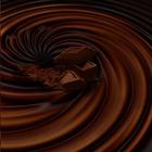 Ripple chocolate effect icon