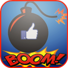 Icona Boom-Like 💣! Get instant Free Like for Face Prank