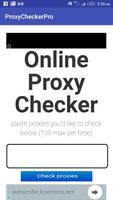 ProxyCheckerPro capture d'écran 1