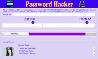 Password Hacker All Simulator capture d'écran 1
