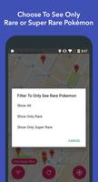 PokeAlert - Pokemon Finder Map स्क्रीनशॉट 2