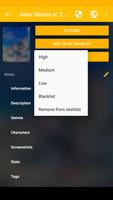 VNDB Android capture d'écran 1