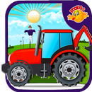 Farming Tractor - Kids 2D Game APK