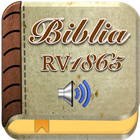Biblia Reina Valera 1865 Con Audio Gratis أيقونة
