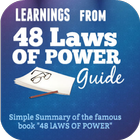 Summary of 48 laws of Power must read book icône