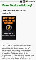 How to Make Money on Weekends capture d'écran 1